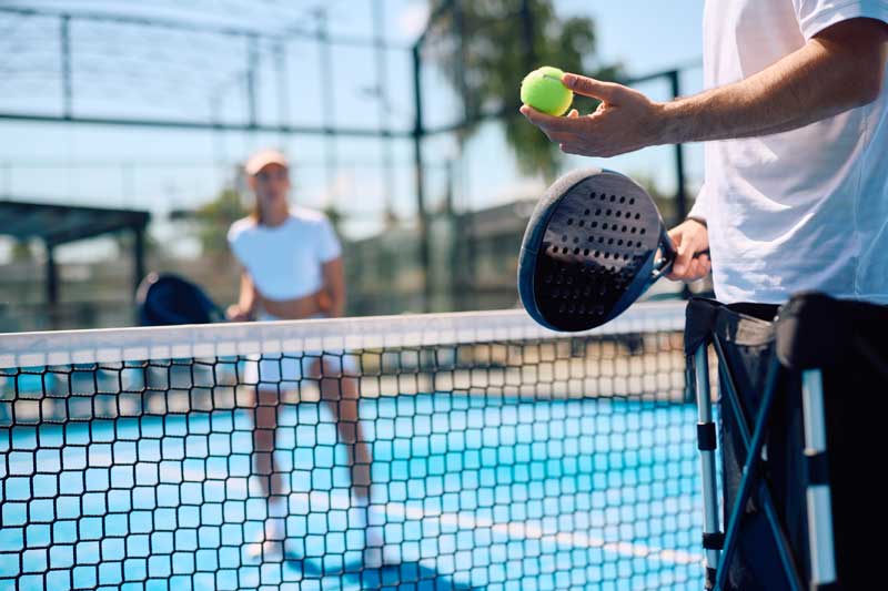 Training bei Padel Kaiserslautern